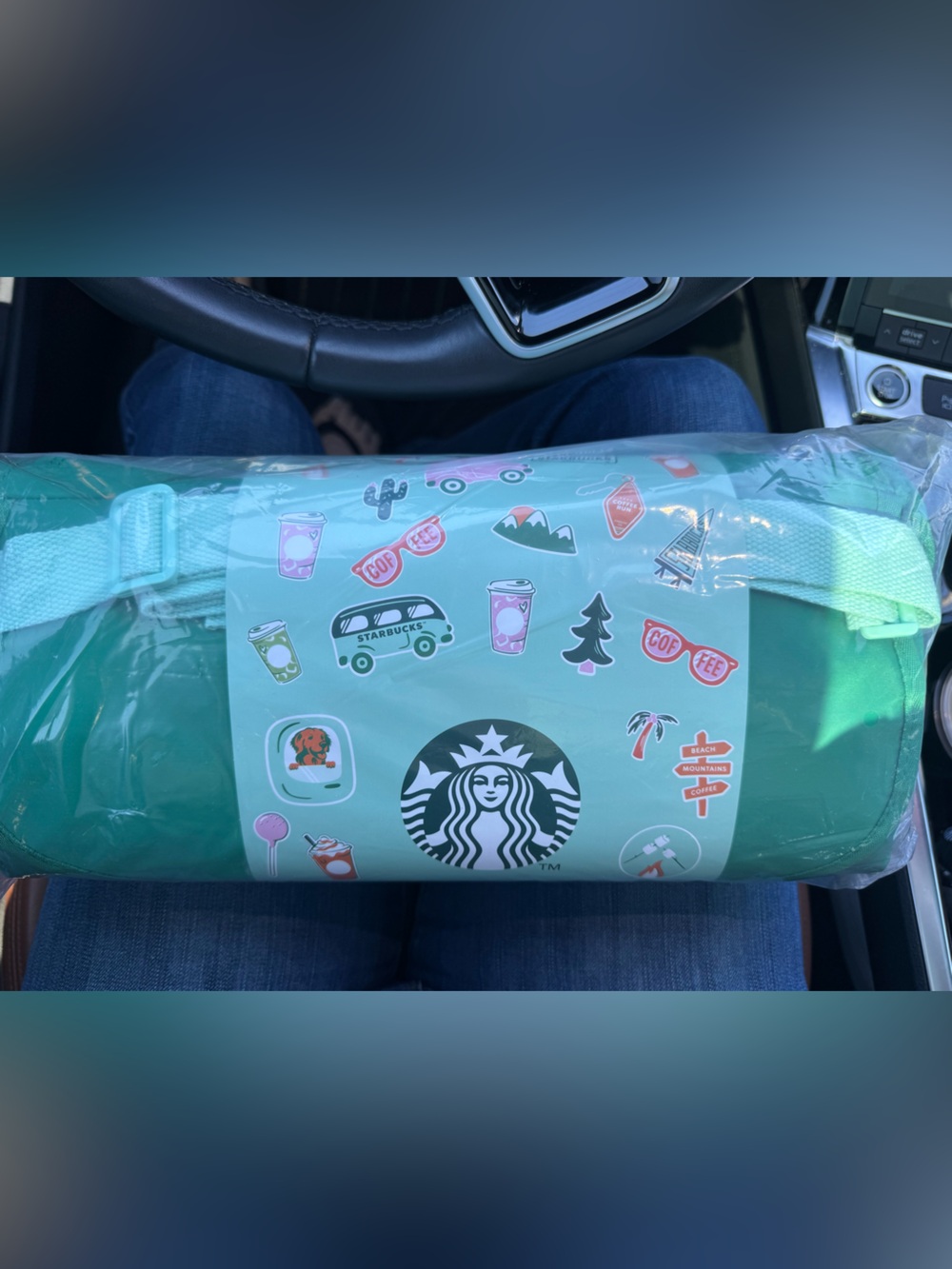 Starbucks limited edition picnic blanket